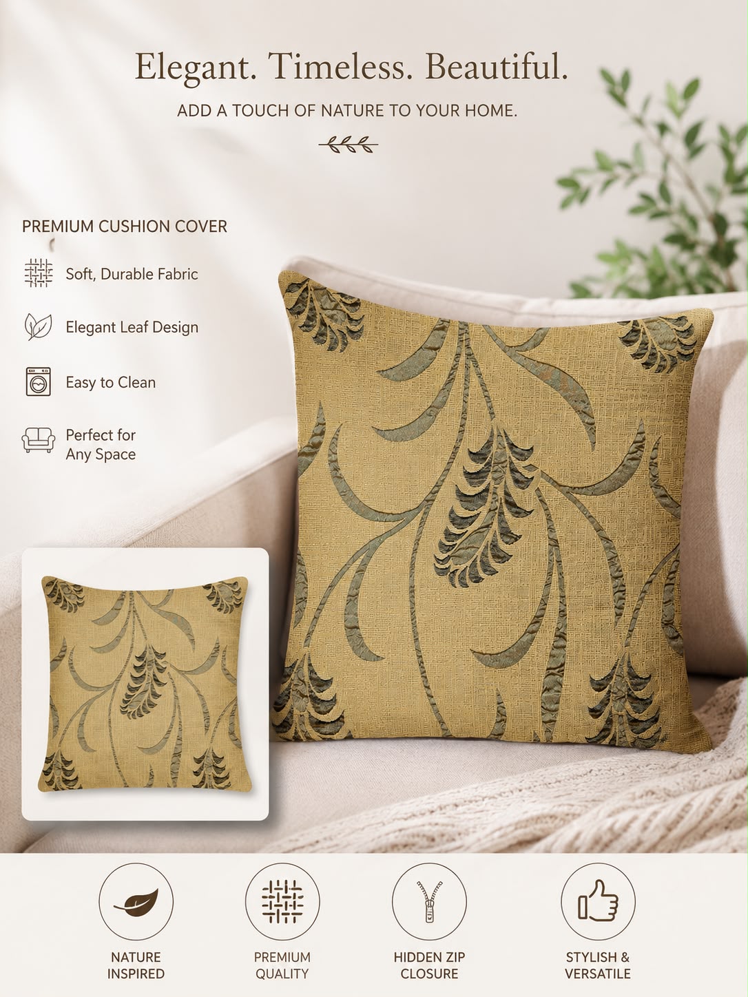 premium cushion cover